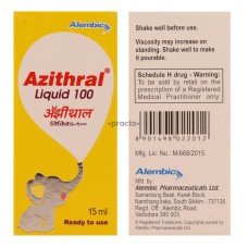 AZITHRAL 100 LIQUID