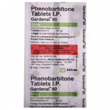 GARDENAL 60 TABLETS