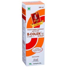 B COLEN NS SYRUP