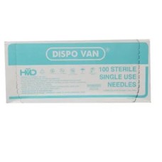 DISPO VAN SINGLE USE NEEDLES