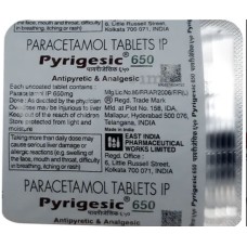 PYRIGESIC 650 TABLETS